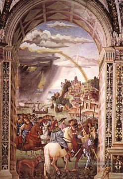  san - Aeneas Piccolomini Feuilles Pour Le Conseil De Bâle Renaissance Pinturicchio